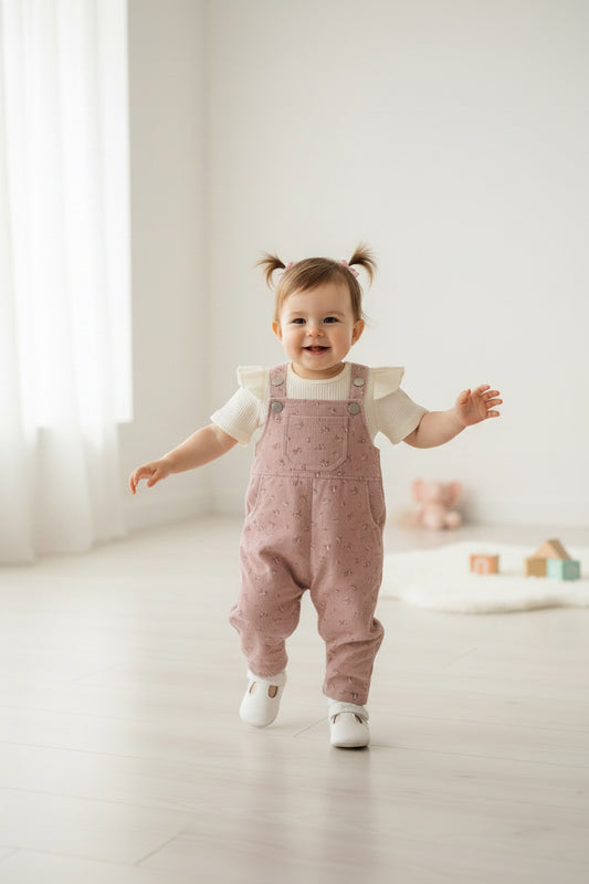 Jardinera Floral NanoCotelé Niña 🌸