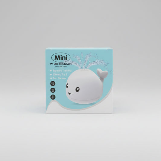 Mini Ballena Fuente Juguete de Baño 🐳💧