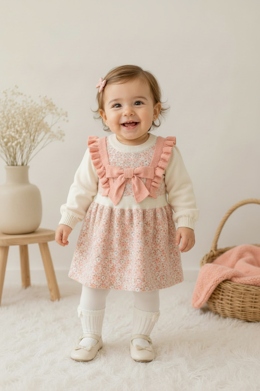 Vestido Invierno con Moño