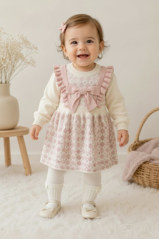 Vestido Invierno con Moño