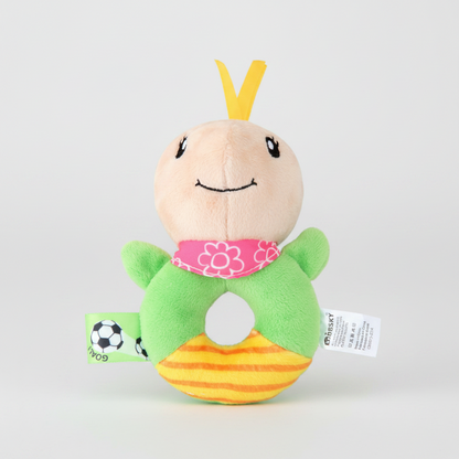 Sonajero de Mano para Bebé – Animales de Peluche