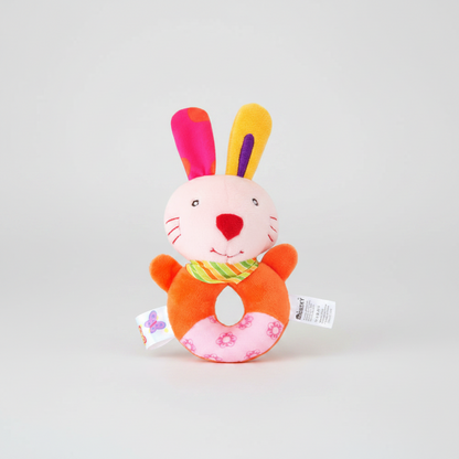 Sonajero de Mano para Bebé – Animales de Peluche