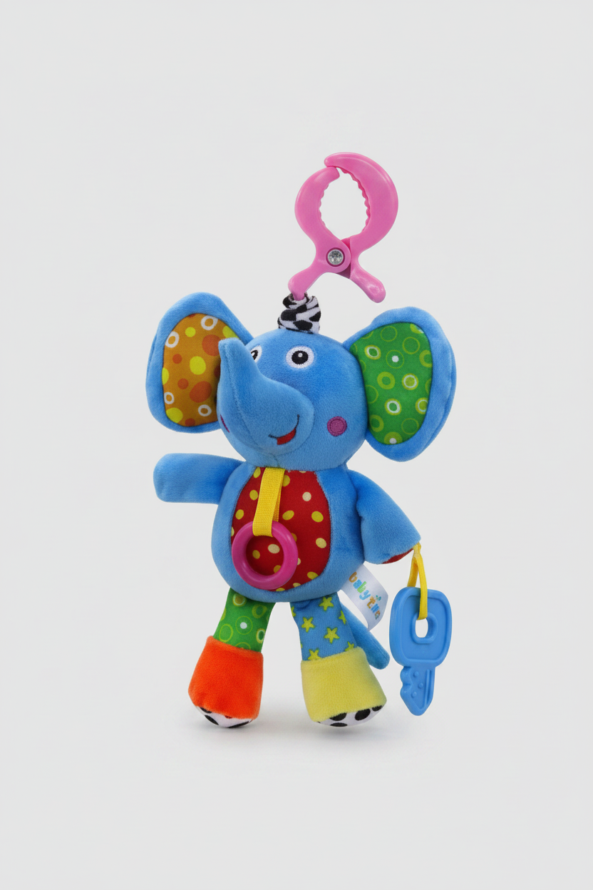 Peluche Sonajero Musical con Pinza