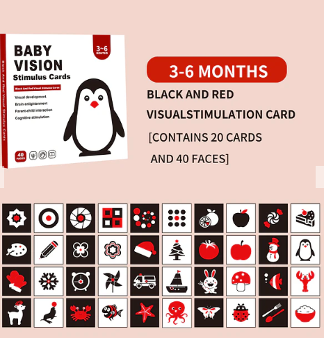 Cartas de Estimulación Visual Baby Vision