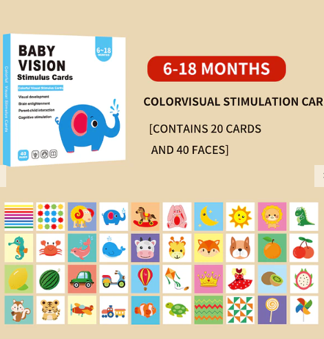 Cartas de Estimulación Visual Baby Vision