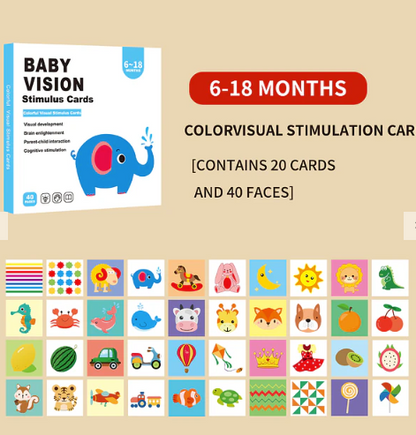 Cartas de Estimulación Visual Baby Vision
