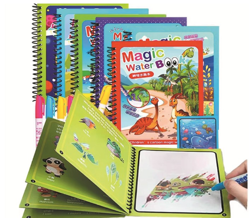 Magic Water Book - Libro para Colorear con Agua