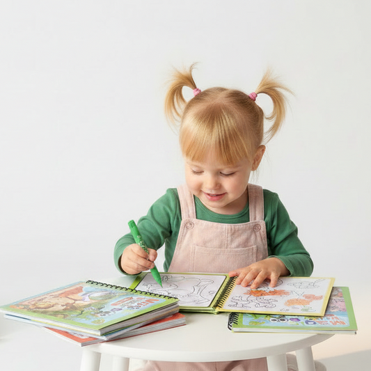 Magic Water Book - Libro para Colorear con Agua