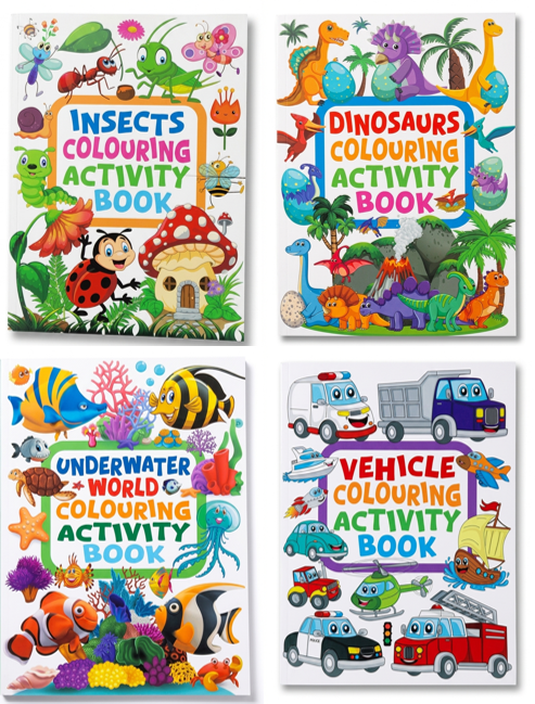 Libro para Colorear y Actividades Infantil