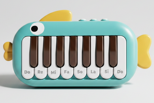 Piano Interactivo para Bebé con Modo Follow-Flick – Rosa