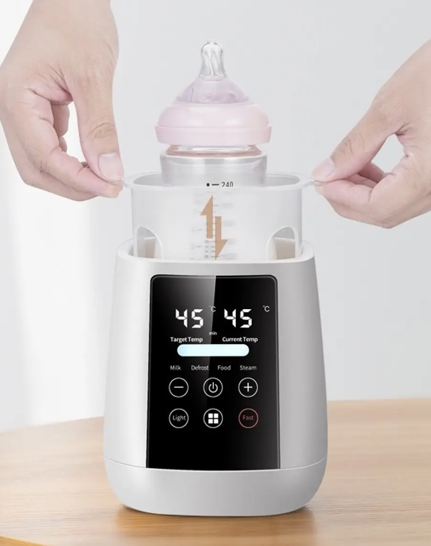 Esterilizador y Calienta Mamaderas Digital con Pantalla LCD