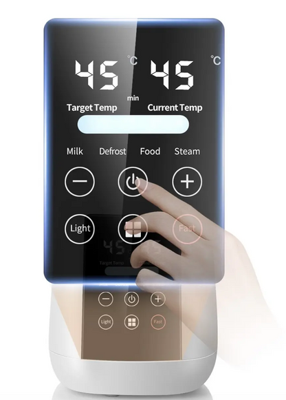 Esterilizador y Calienta Mamaderas Digital con Pantalla LCD