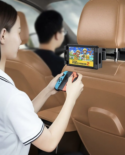 Soporte Tablet y Celular para Auto | Reposacabezas 360°