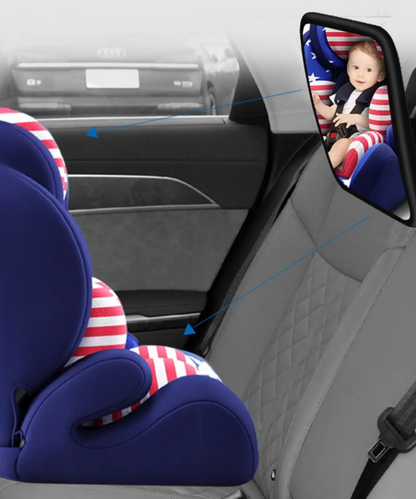Espejo Retrovisor para Bebé en Auto 🚗👶