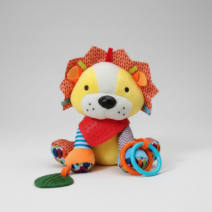 Sonajero Peluche Sensorial para Bebés 🐾