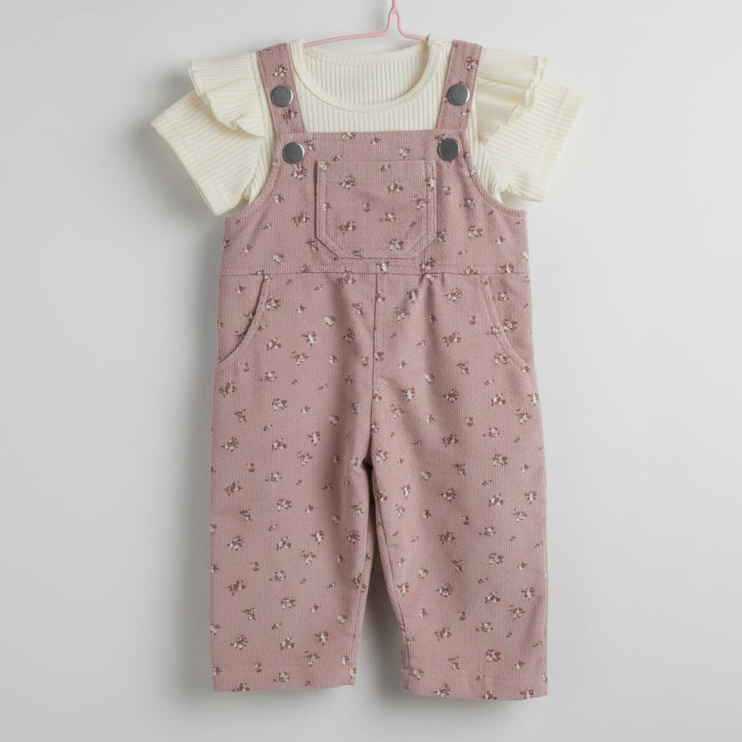 Jardinera Floral NanoCotelé Niña 🌸