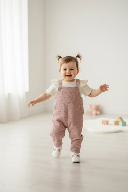 Jardinera Floral NanoCotelé Niña 🌸