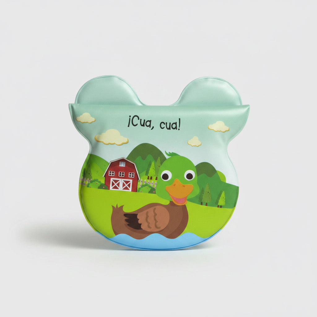 Libro de Baño Impermeable Granja 🐰🚿
