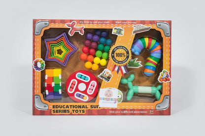 Kit Educativo de Juguetes Sensoriales y Antiestres 6 en 1