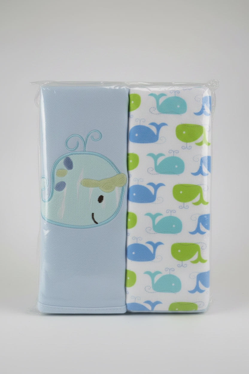 Set de 2 Mantas de Algodón Verano para Bebé Niño