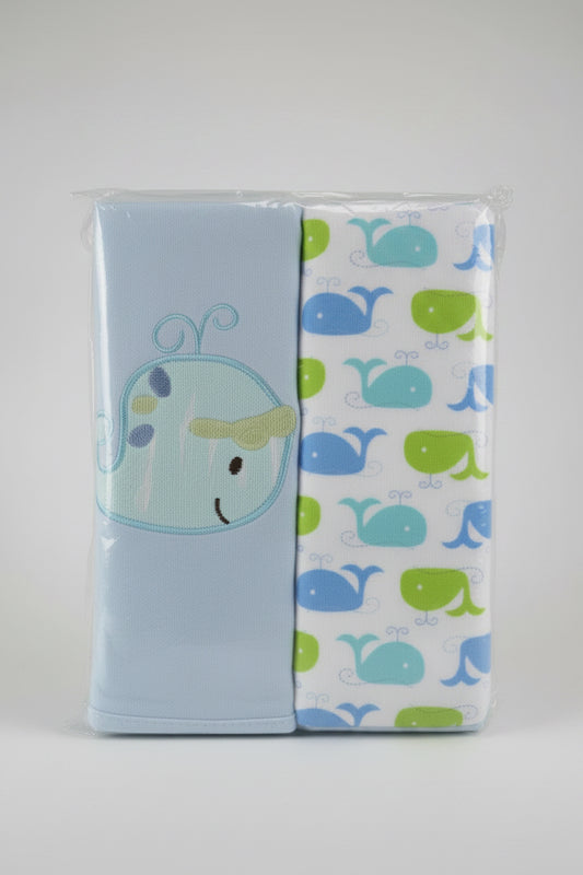 Set de 2 Mantas de Algodón Verano para Bebé Niño