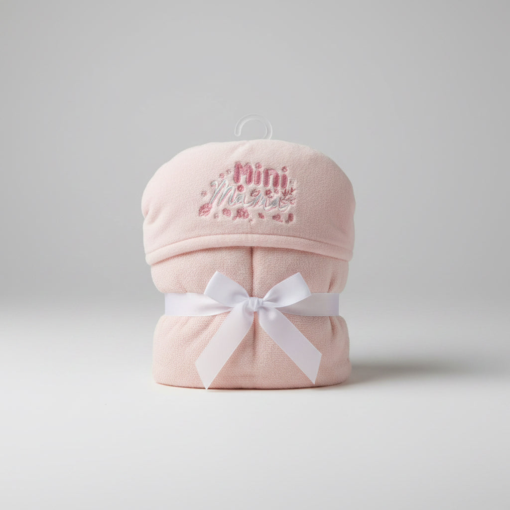 Toalla con capucha para bebé 🛁👶