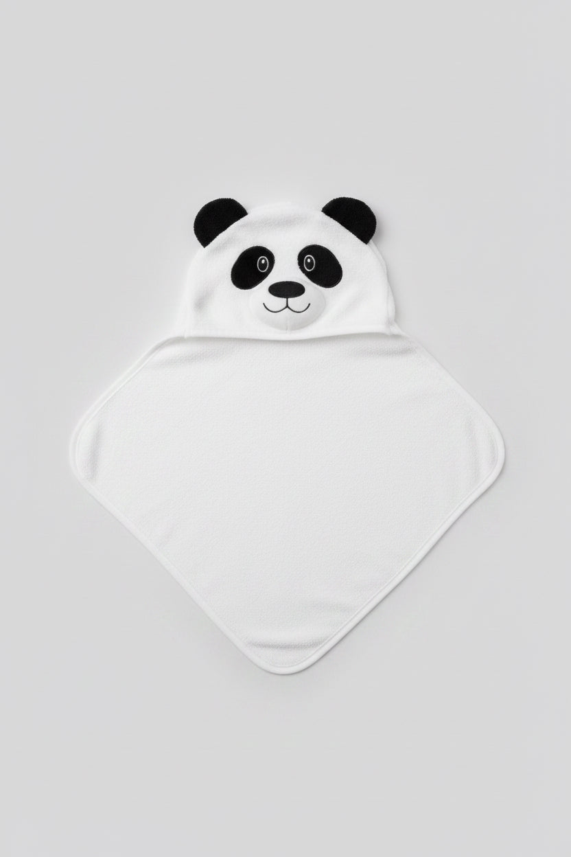 Toalla con capucha para bebé 🛁👶
