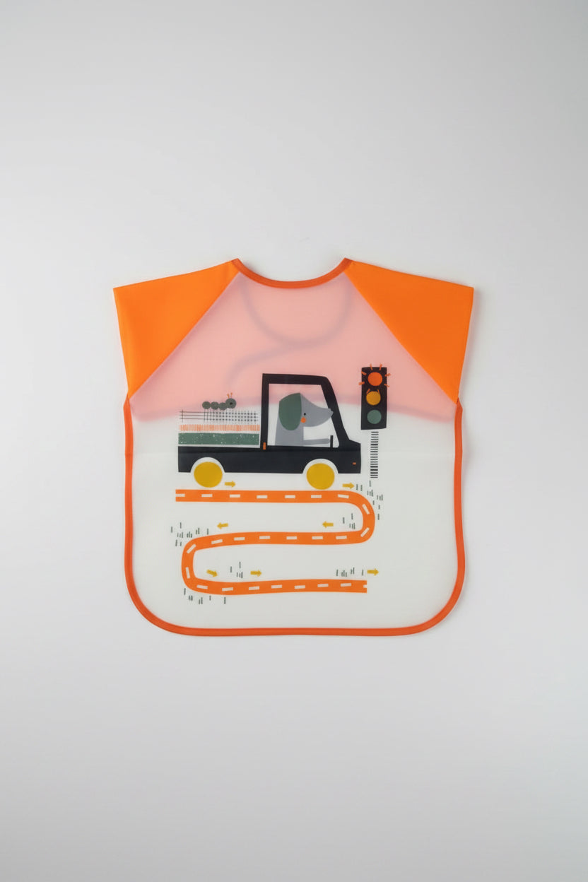 Babero con Mangas Impermeable🍽️ – Protección Total a la Hora de Comer