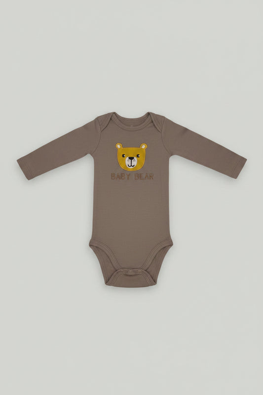 Pack 5 Bodies Manga Larga Bebé Niño 🐻Wild one
