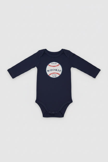 Set 5 Bodis Manga Larga Niño Baseball ⚾️