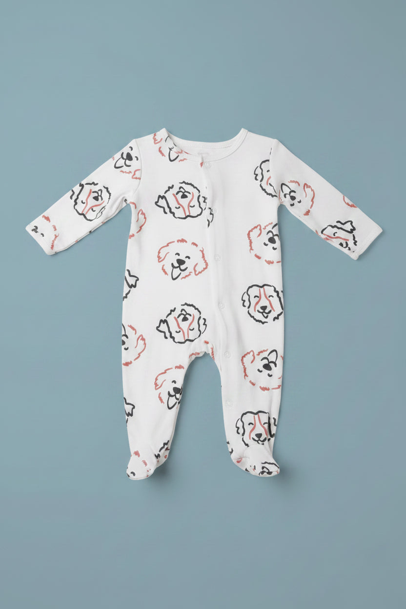 Set 4 Piezas Bebé – Perritos 🐾 🐕