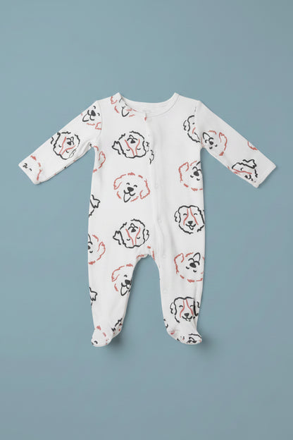 Set 4 Piezas Bebé – Perritos 🐾 🐕