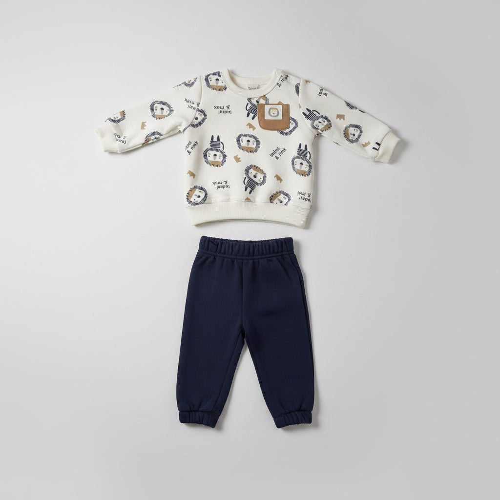 Conjunto 2 Piezas Bebé – León