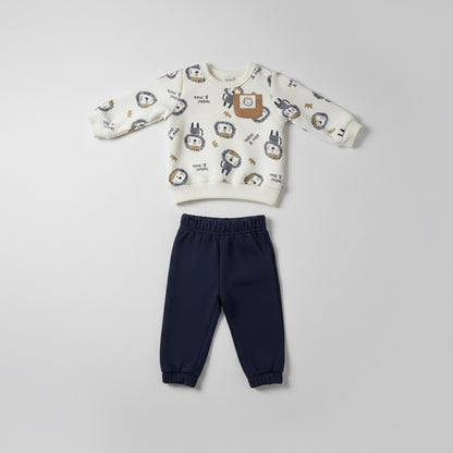Conjunto 2 Piezas Bebé – León