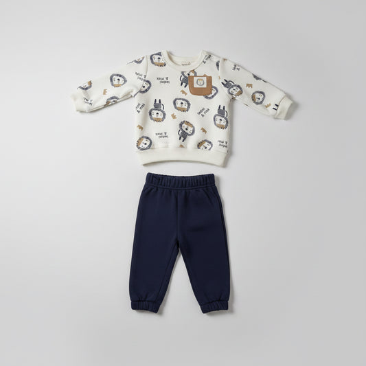 Conjunto 2 Piezas Bebé – León