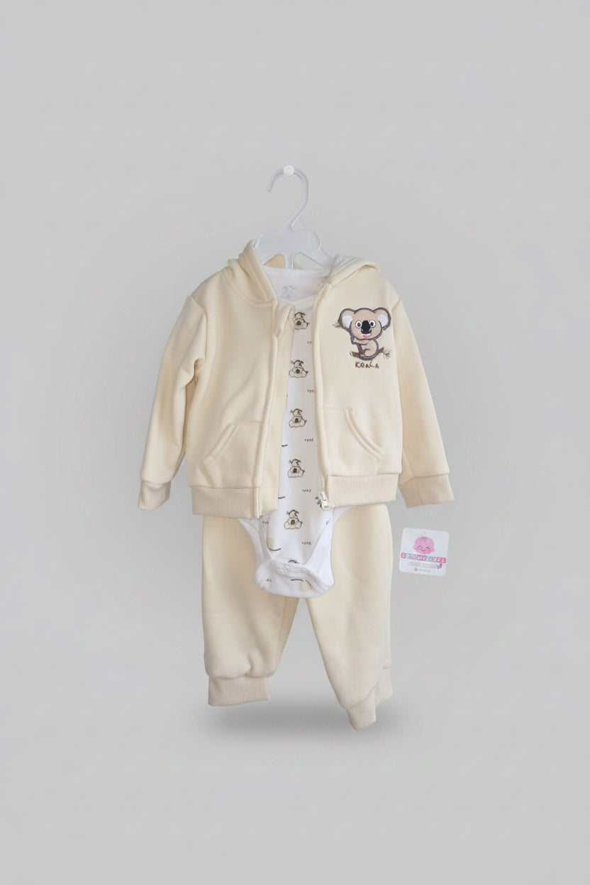 Conjunto 3 Piezas Bebé 🐨🦕 🐻