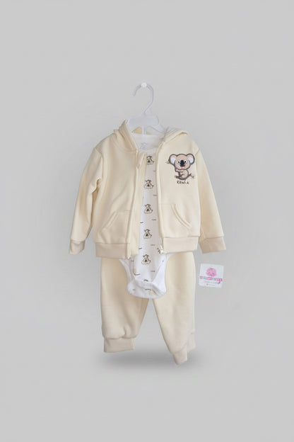 Conjunto 3 Piezas Bebé 🐨🦕 🐻