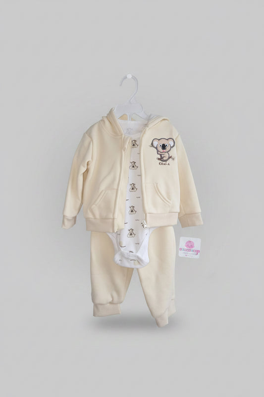 Conjunto 3 Piezas Bebé 🐨🦕 🐻