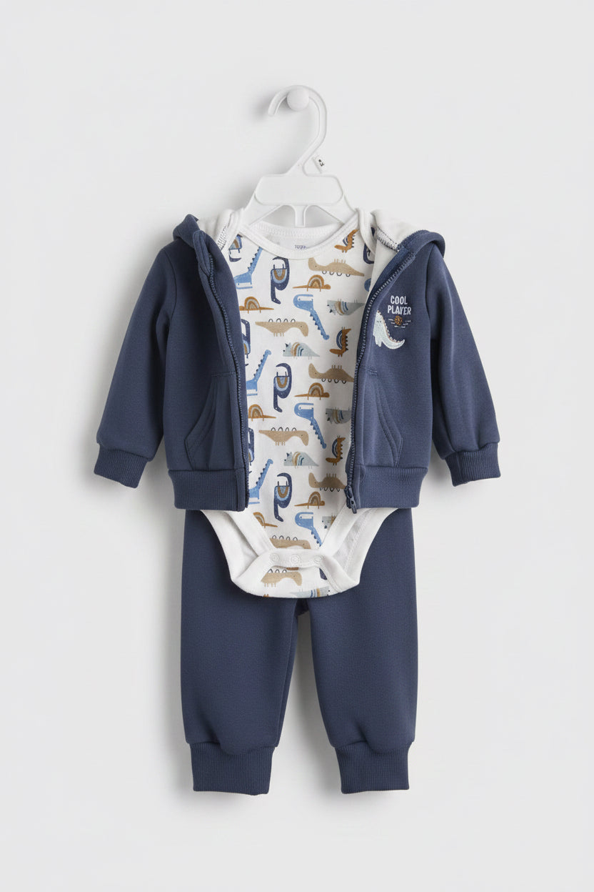 Conjunto 3 Piezas Bebé 🐨🦕 🐻