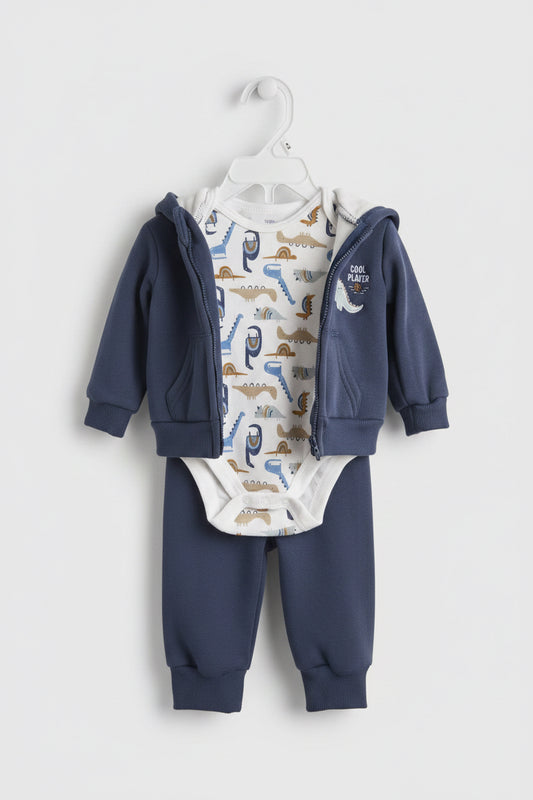 Conjunto 3 Piezas Bebé 🐨🦕 🐻