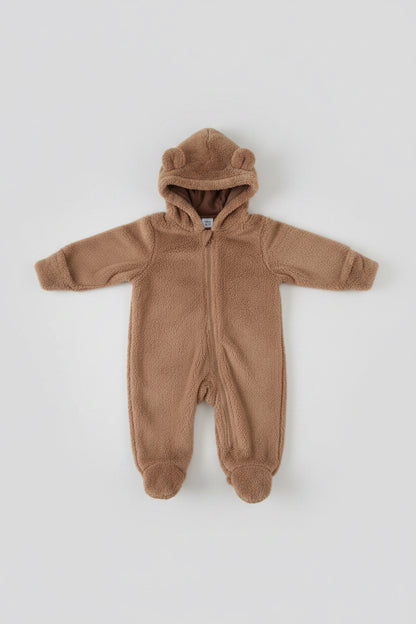 Osito Polar Bebé con Capucha y Orejas – 6 Colores🐻❤️