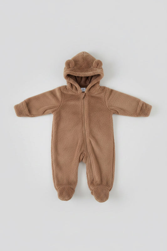 Osito Polar Bebé con Capucha y Orejas – 6 Colores🐻❤️