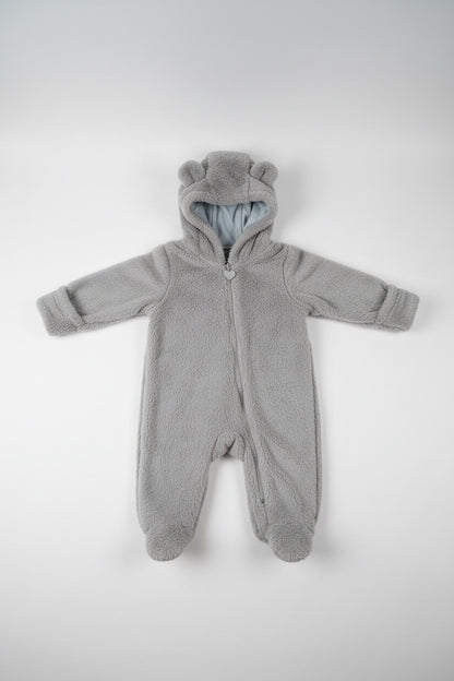 Osito Polar Bebé con Capucha y Orejas – 6 Colores🐻❤️