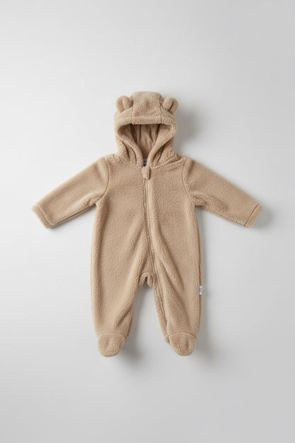 Osito Polar Bebé con Capucha y Orejas – 6 Colores🐻❤️