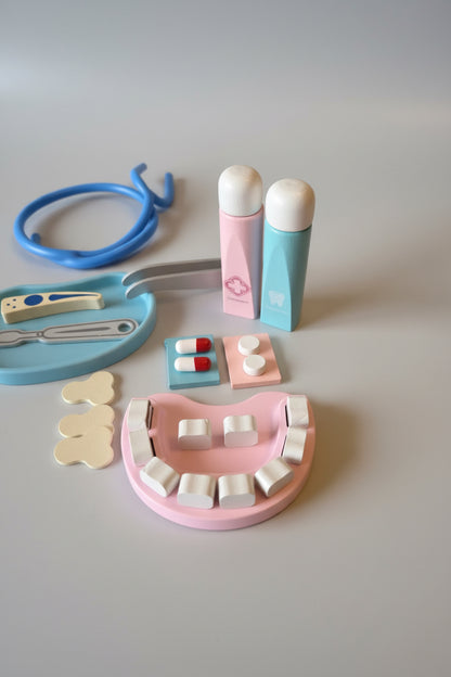 Kit Médico y Dental de Madera 👨🦷 – Children's Doctor Toy