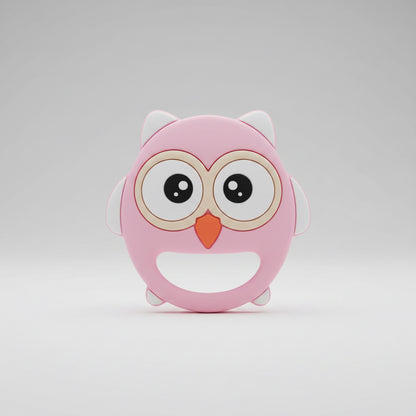 Mordedor silicona buhito rosado